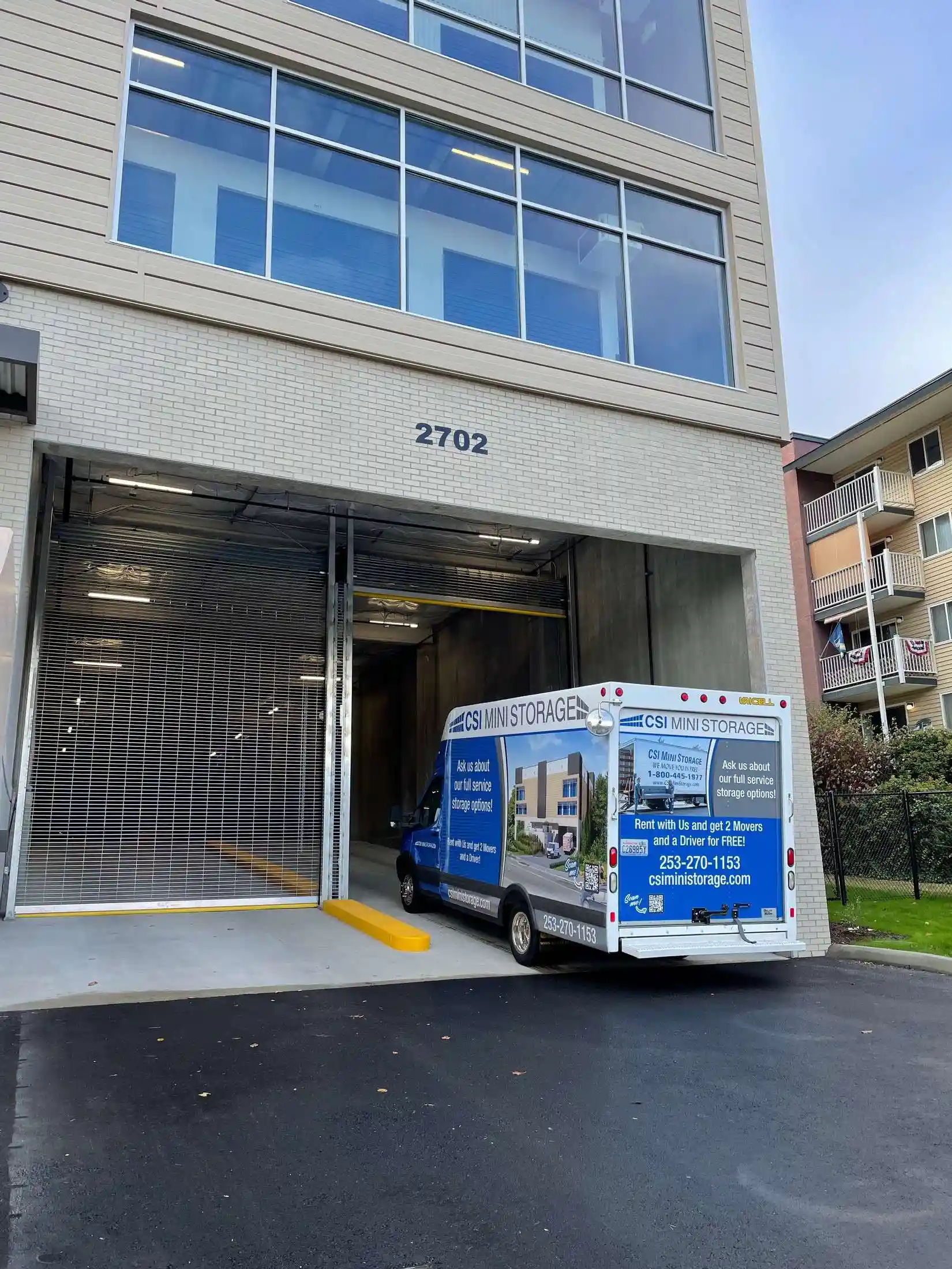 Tacoma Facility Moving Truck